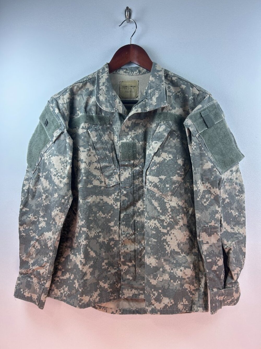 Army Combat Uniform ACU Digital Camo Jacket Women's X-Small